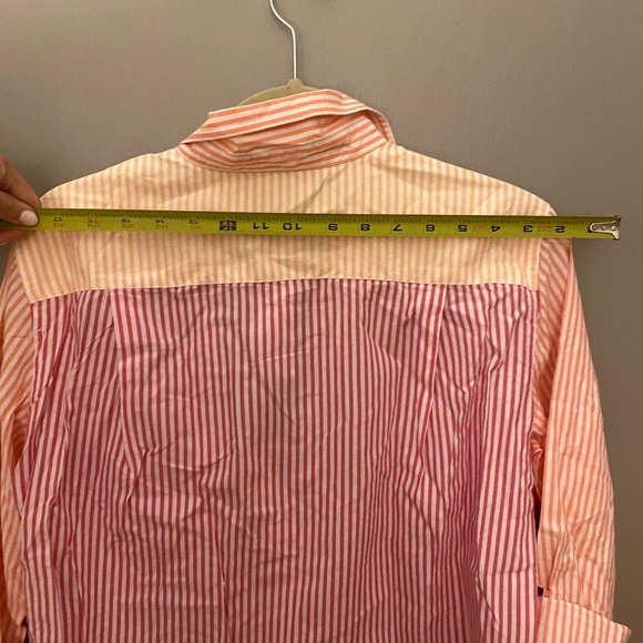 NWT Loft Stripe Relaxed Everyday Shirt Small - Picture 10 of 10